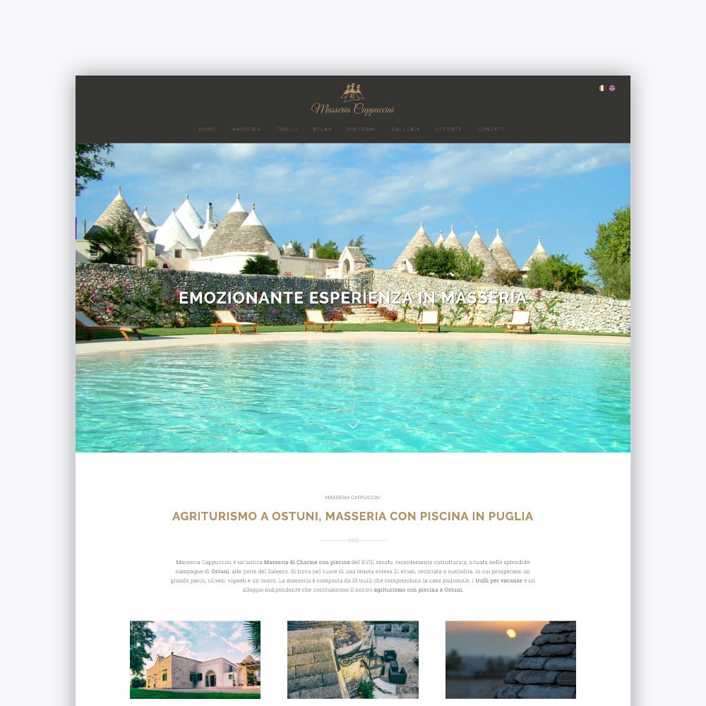 siti internet agriturismo puglia