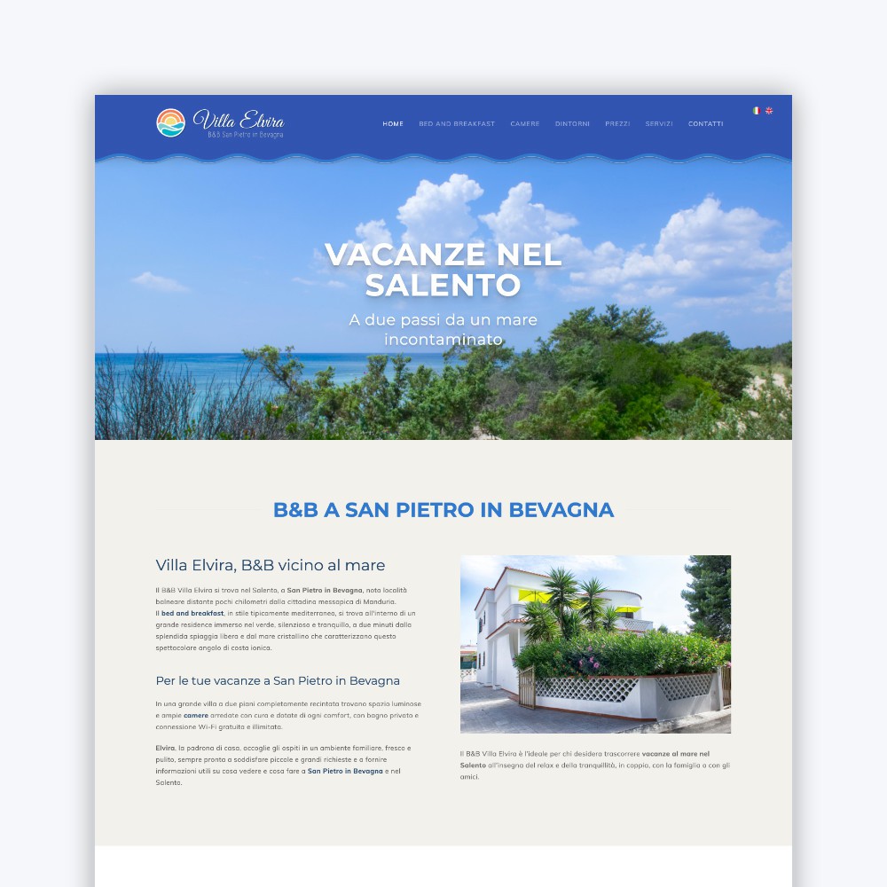 siti internet web beb bed and breakfast